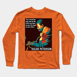 Oscar Peterson Long Sleeve T-Shirt